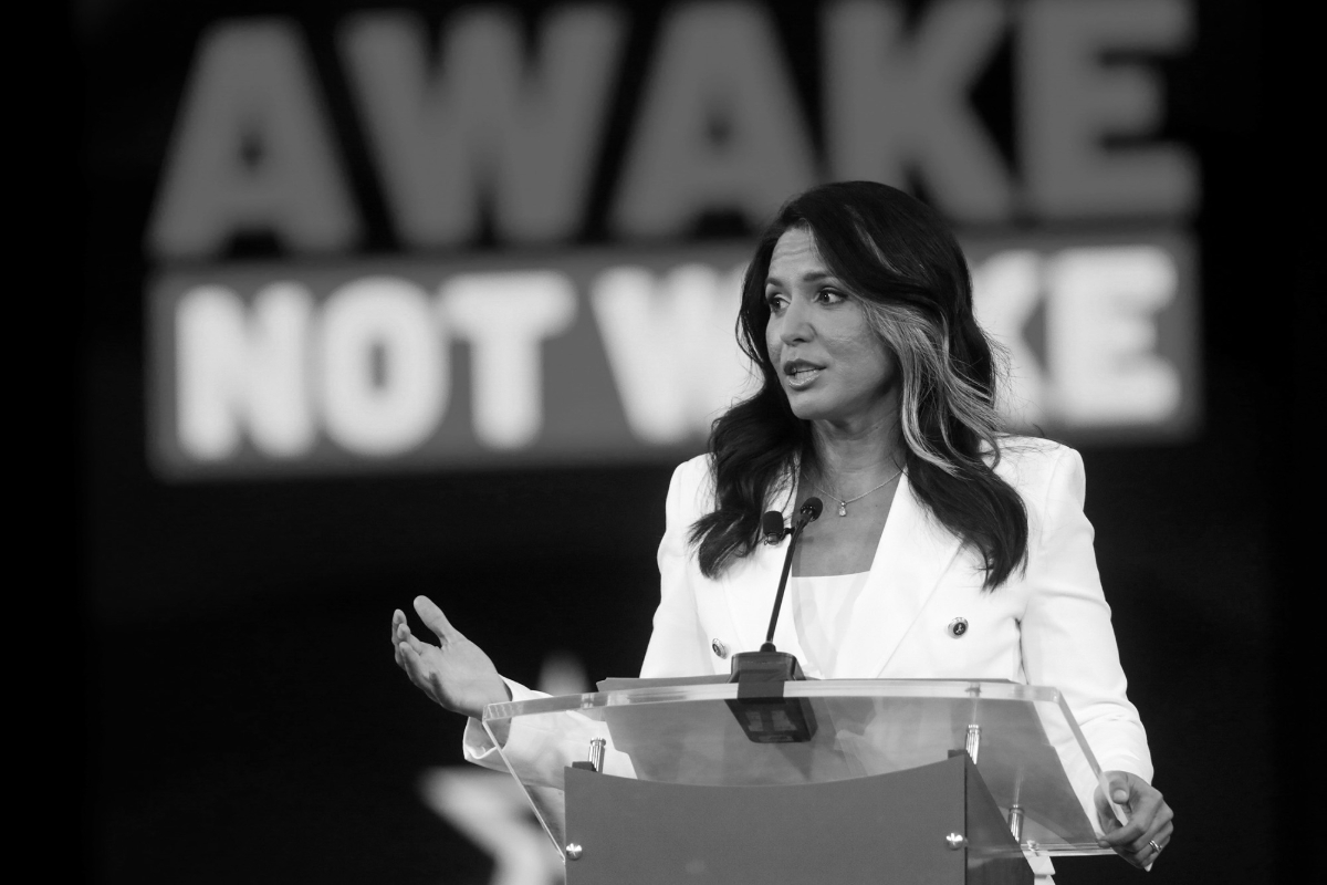 Former US House of Representatives member from Hawaii Tulsi Gabbard.