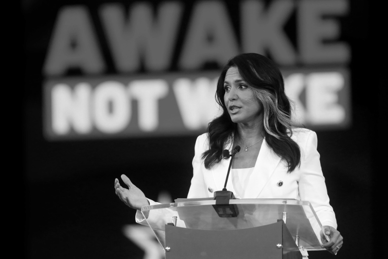 Former US House of Representatives member from Hawaii Tulsi Gabbard.