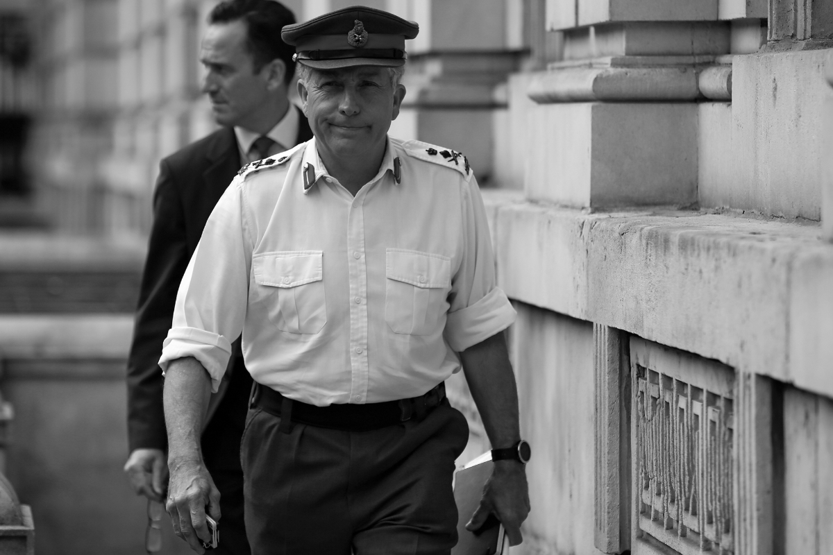 Former British Chief of Staff Nick Carter.