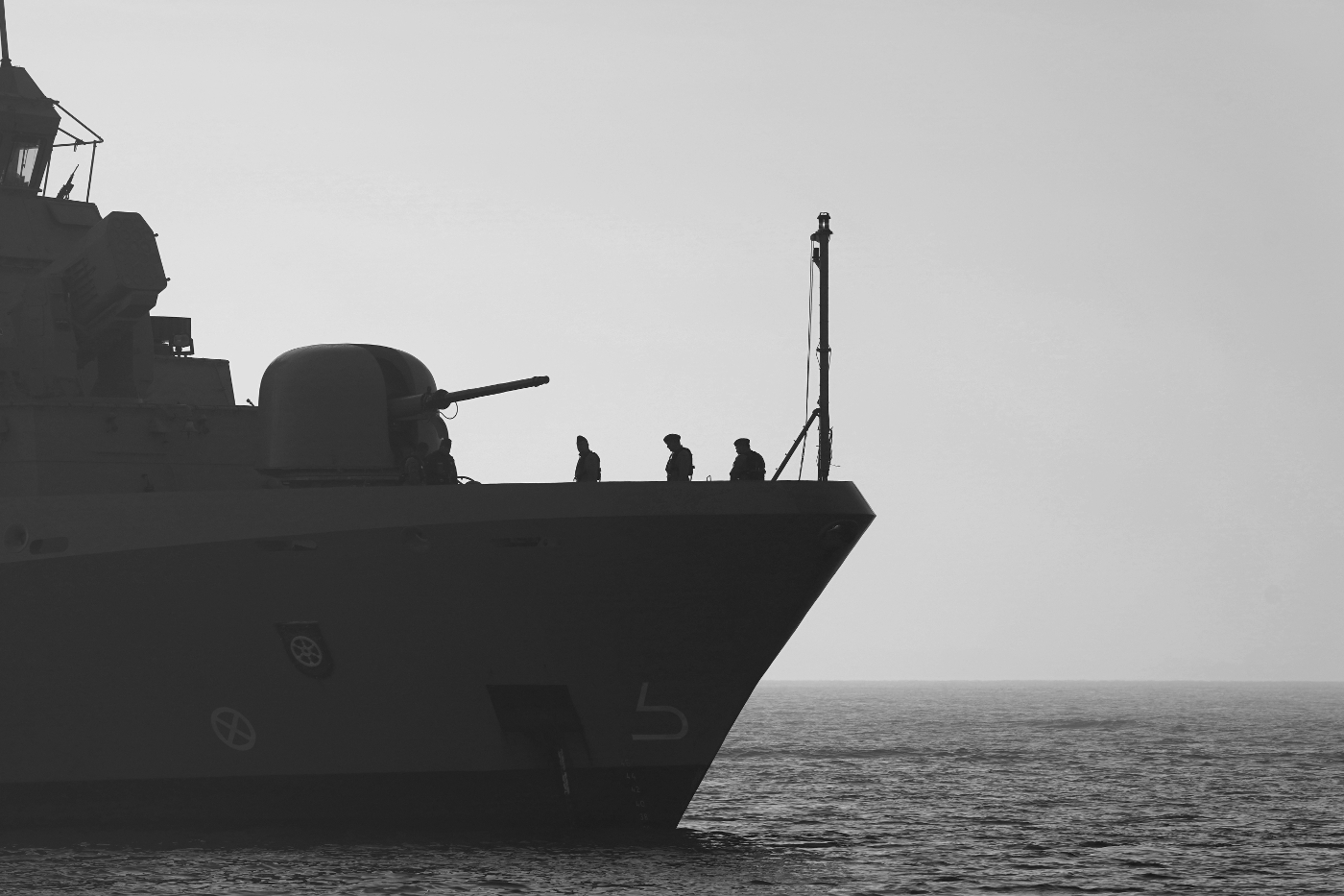 A German corvette during the Baltic Operations manoeuvre on the Baltic Sea, 17 June 2022.