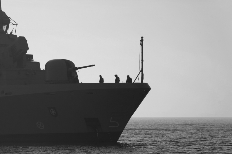 A German corvette during the Baltic Operations manoeuvre on the Baltic Sea, 17 June 2022.