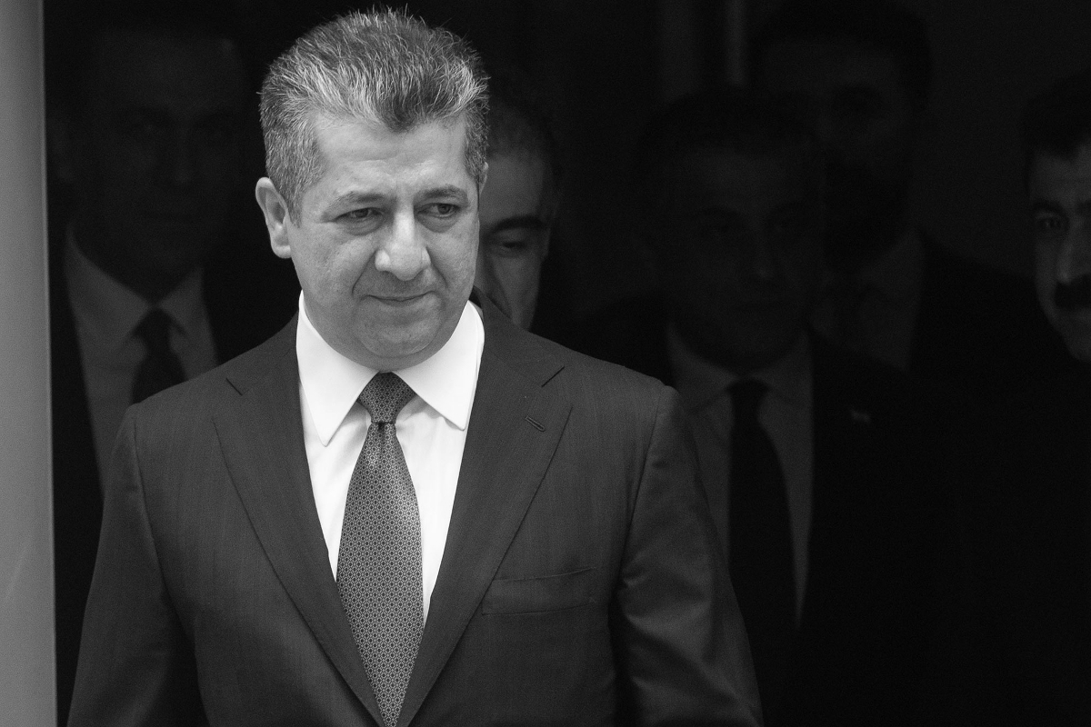 Masrour Barzani, the Kurdistan Regional Government (KRG) prime minister.