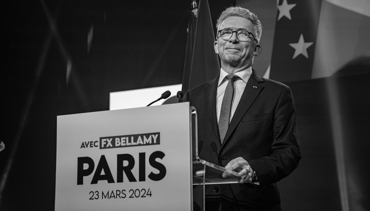 Christophe Gomart is the third candidate on the Les Républicains party list for the European elections in June.