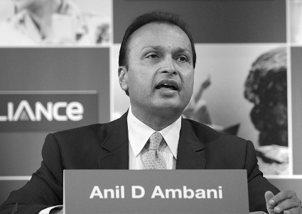 Anil Ambani, head of Reliance Group