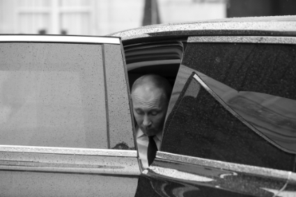 Vladimir Putin during his visit to Paris on November 11, 2018.