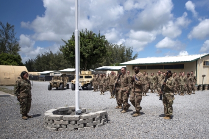US Base Camp Simba, Kenya.