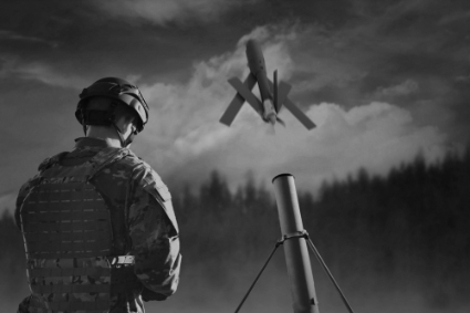 AeroVironment's Switchblade kamikaze drone provided by the US to Ukraine to help the country fight off Russia's invasion.