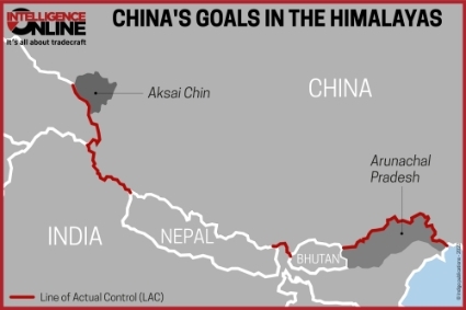China's goals in the Himalayas.