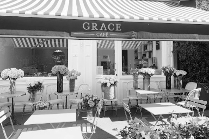 Grace Café, in Paris, June 2021.