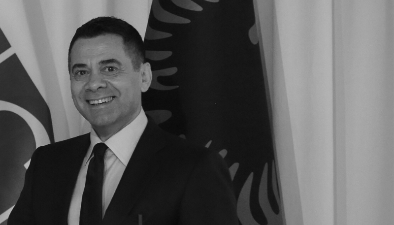 Former Albanian deputy PM Arben Ahmetaj.