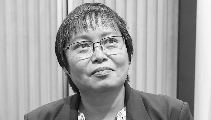 Zin Mar Aung, foreign minister of Myanmar's opposition government.