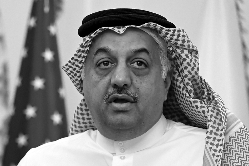 Qatari defence minister Khalid bin Mohammed Al Attiyah.