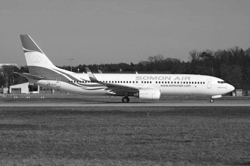 The Boeing 737 of Somon Air.