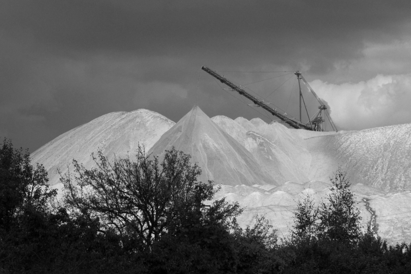 A Belaruskali potash mine in Soligorsk, Belarus.