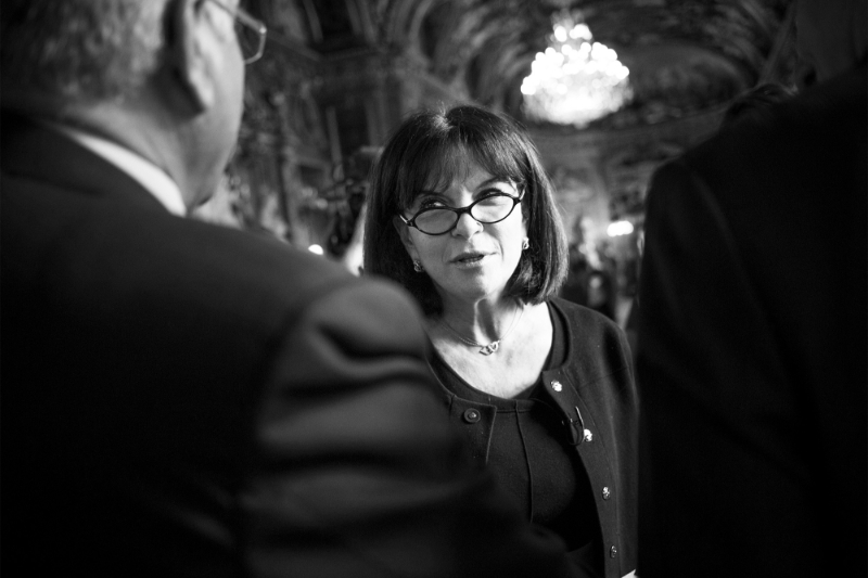 French senator Nathalie Goulet.