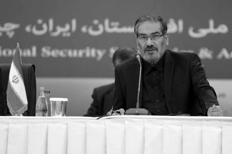The head of Iran's Supreme National Security Council, Ali Shamkhani.