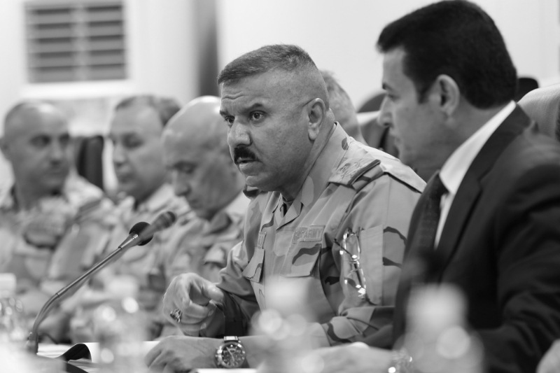 Abdul Amir al-Shammari, Director of Intelligence at the Iraqi Ministry of Defence.