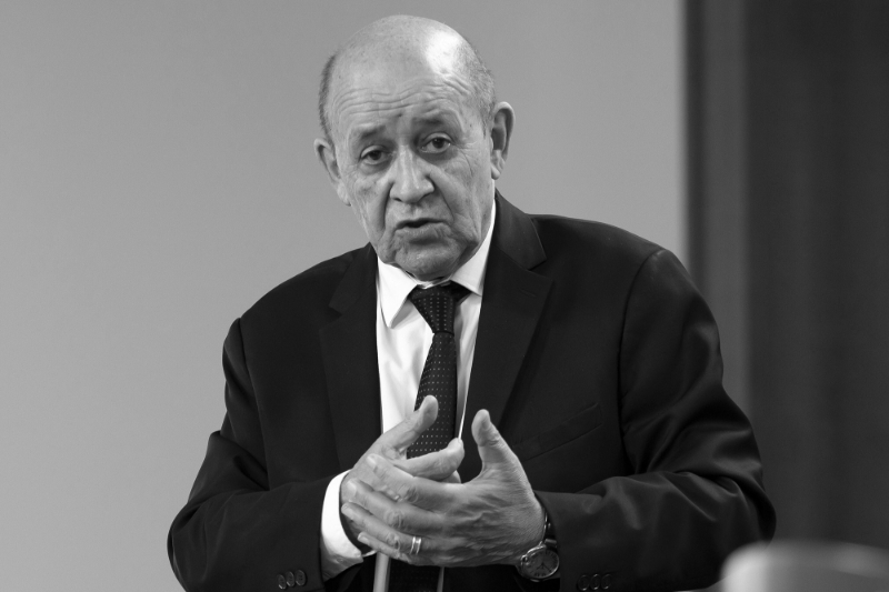 Former French Foreign Minister Jean-Yves Le Drian.