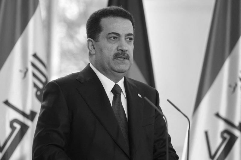 Iraqi Prime Minister Mohammed Shia al-Sudani.