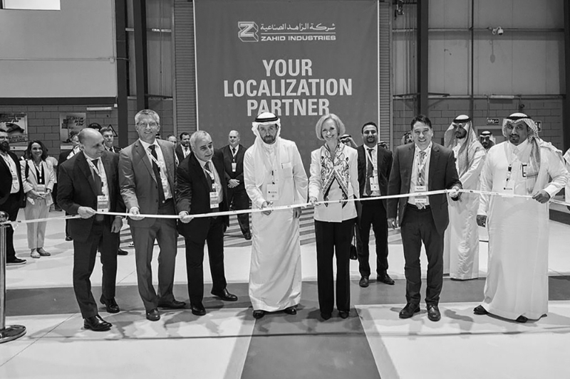 Inauguration of Zahid Industries' dedicated defense production site, Jeddah Industrial Zone, Saudi Arabia, 16 January 2023.