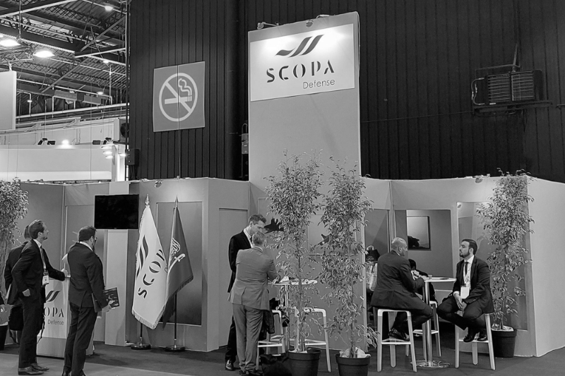 Scopa Industries at the Euronaval exhibition, which was held at Le Bourget from 18 to 21 October.