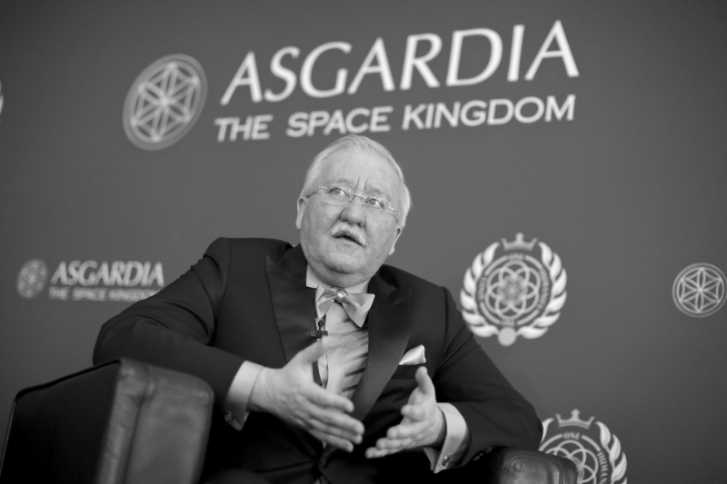 Igor Ashurbeyli, former of the Russian military-industrial complex, is at the origin of Asgardia.