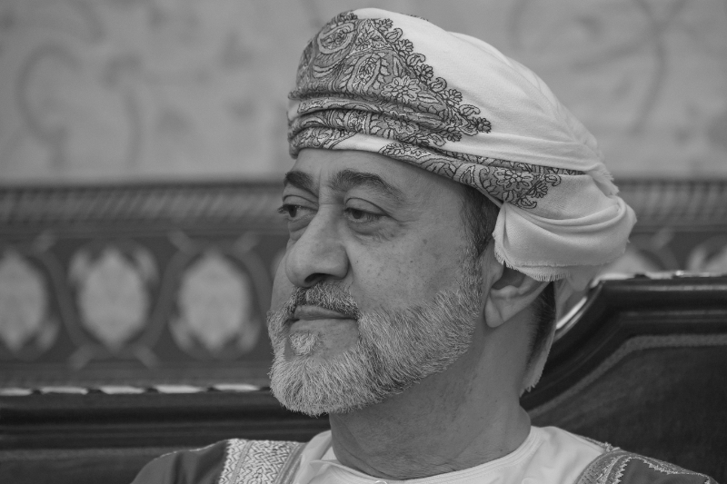 Oman's Sultan Haitham bin Tariq.