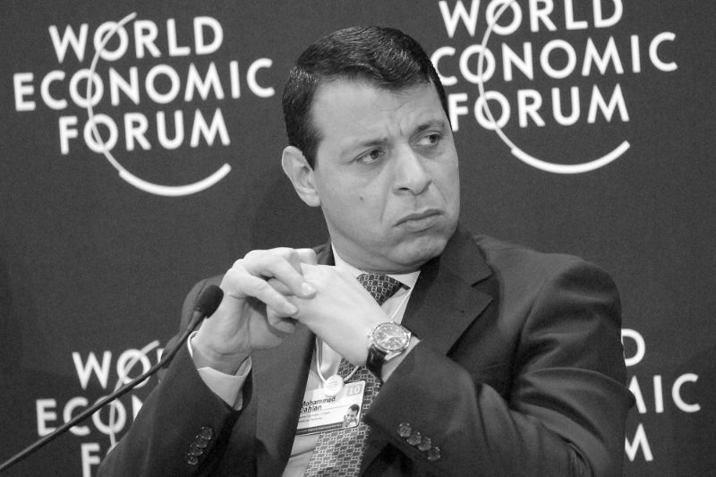 Mohammed Dahlan, former head of Palestinian Preventive Security in Gaza.