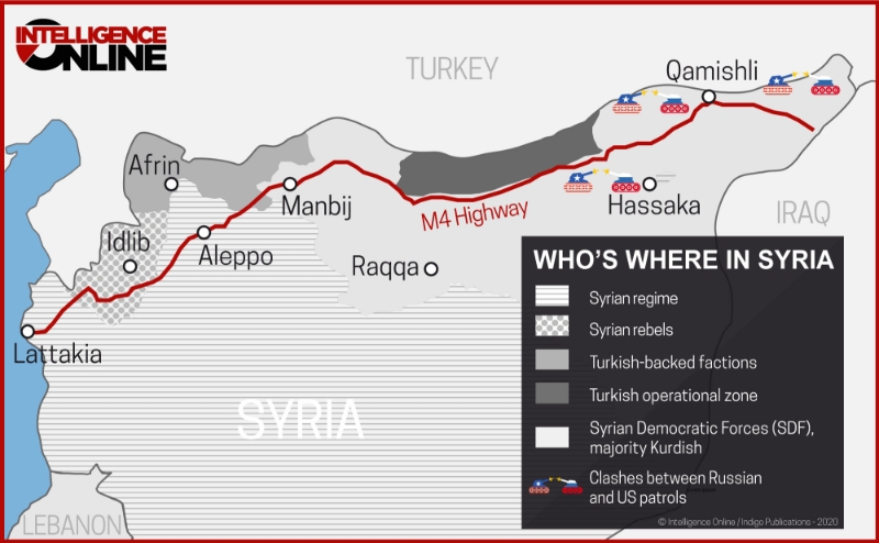   Who’s where in Syria