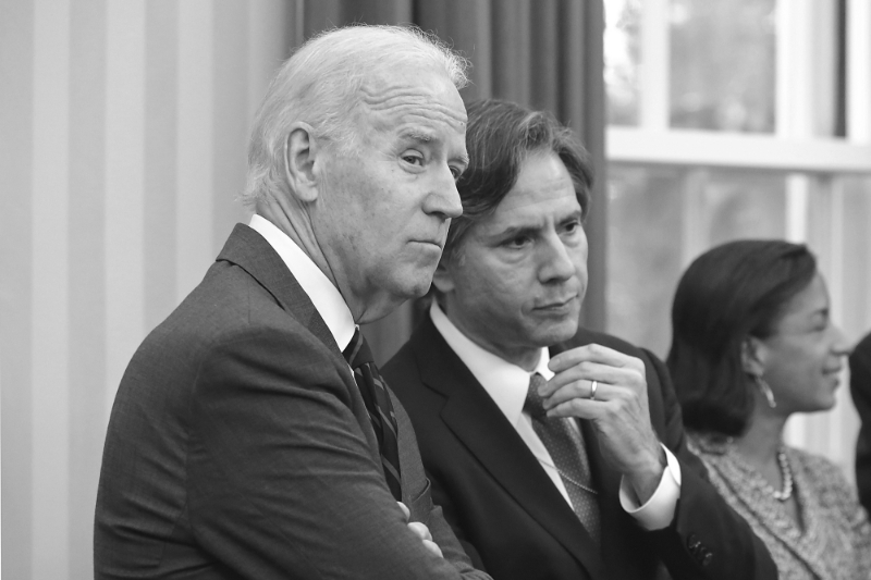 Joe Biden and Antony Blinken, in 2013, at the White House.
