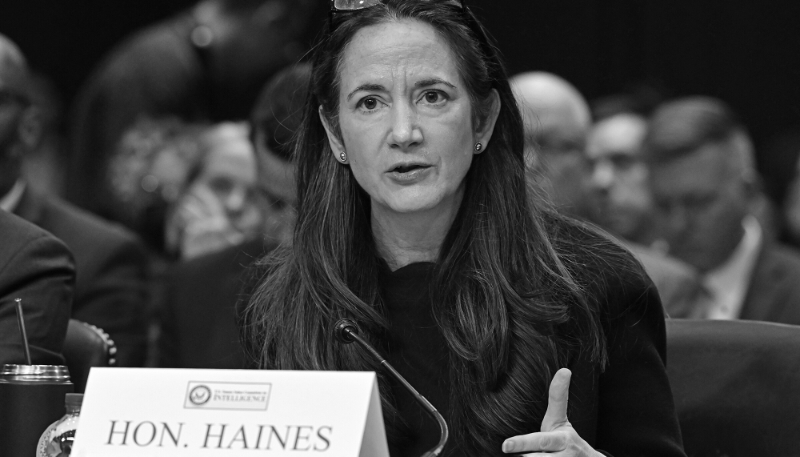 Avril Haines, Director of US National Intelligence (DNI).