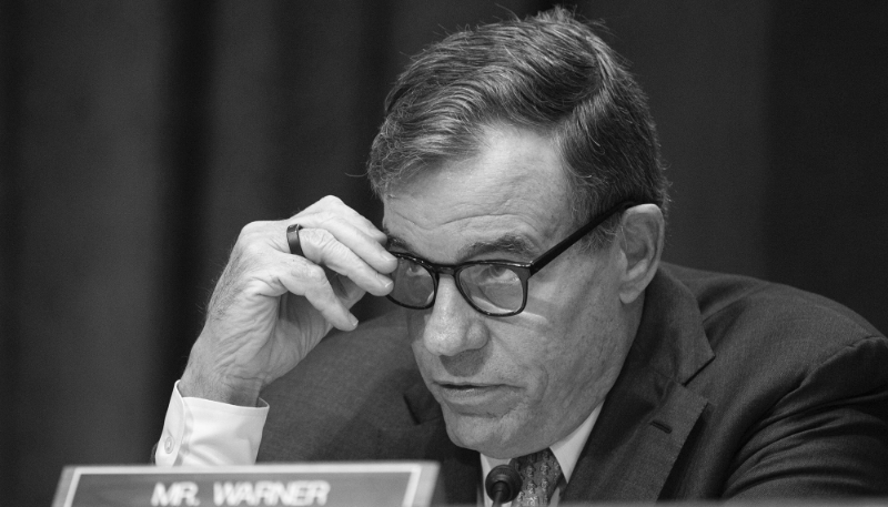 US Democratic Senator Mark Warner, head of the Senate Select Committee on Intelligence.