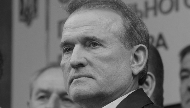Fallen Ukrainian MP Viktor Medvedchuk.