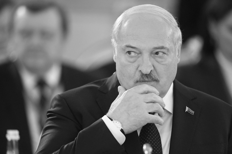 Alexander Lukashenko, in May 2023
