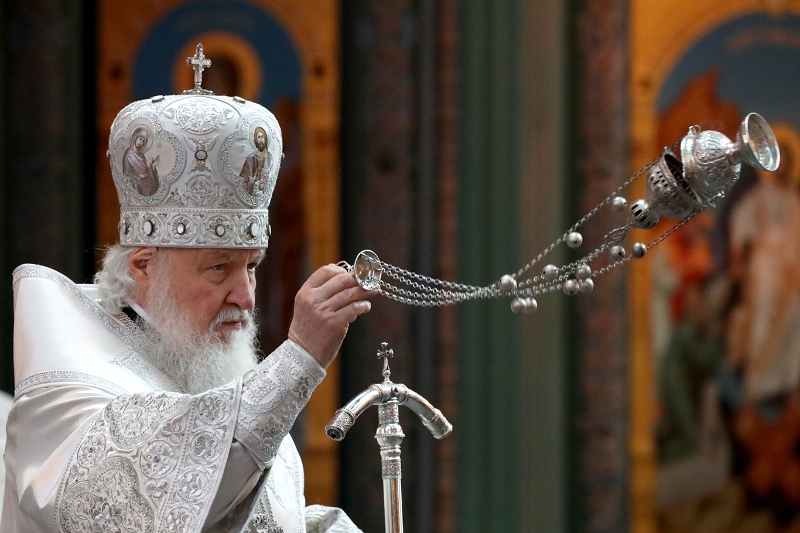 Patriarch Kirill of Moscow and all Russia.