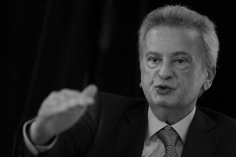 Riad Salamé, Governor of the Bank of Lebanon since August 1, 1993.