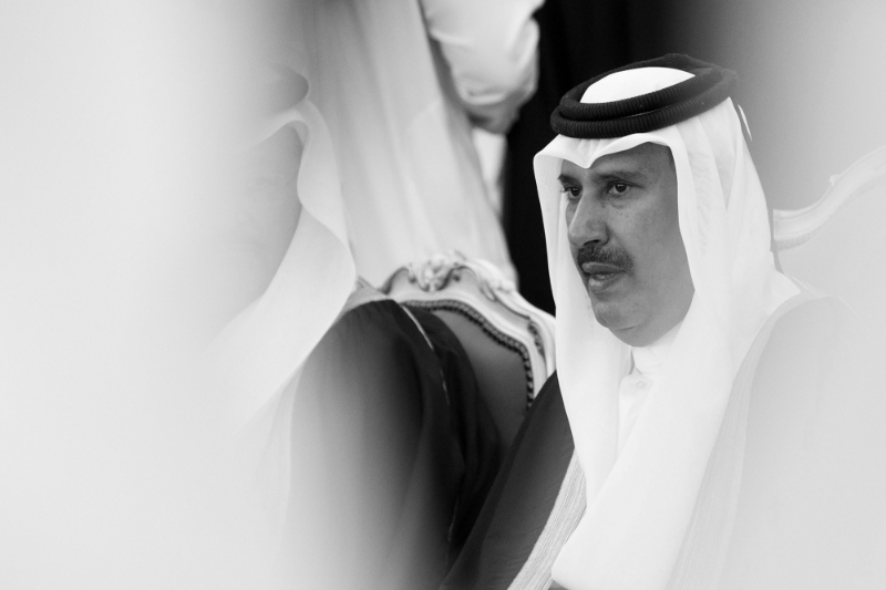 Qatari former Prime Minister Sheik Hamad bin Jassem bin Jabr al-Thani.