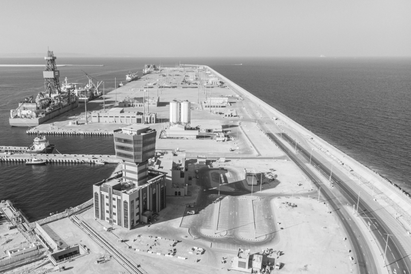 The Omani port of Duqm.