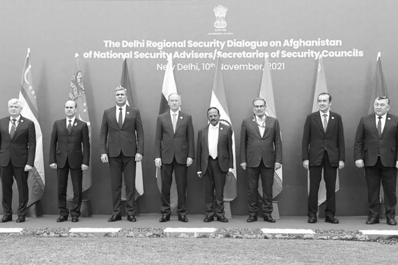 The Delhi Regional Security Dialogue on Afghanistan conference in New Dehli on 10 November 2021.