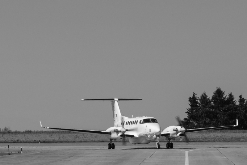 One of the Beechcraft King Air 350 from the Vador programme.