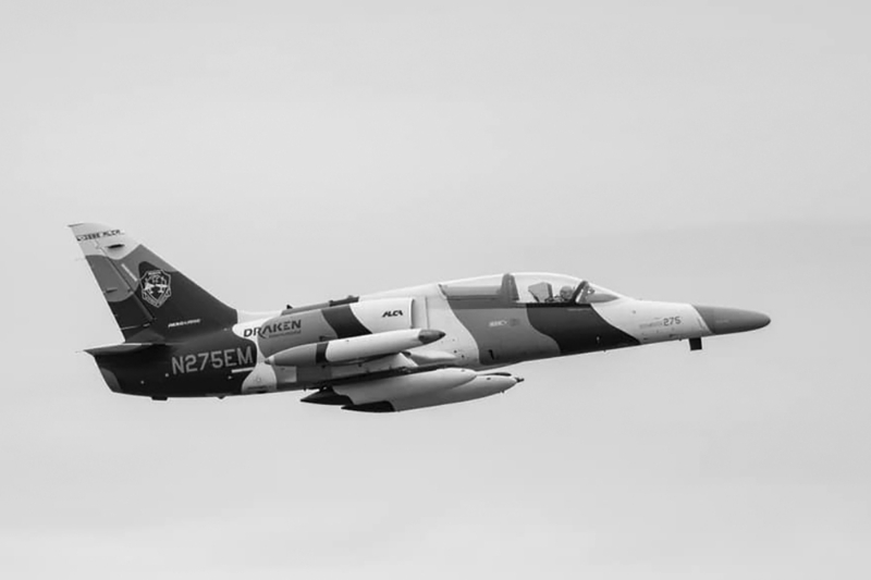 An aircraft from Draken International's fleet of Aggressor Squadrons.