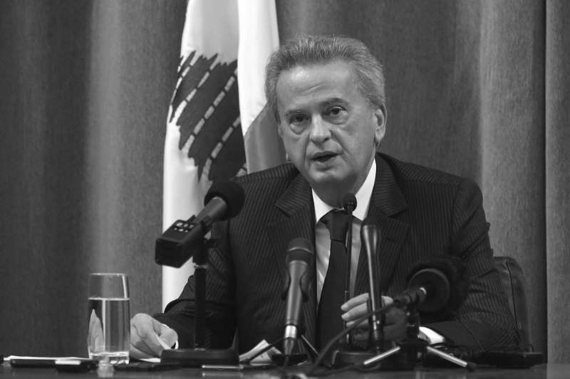 Governor of the Banque du Liban Riad Salamé.