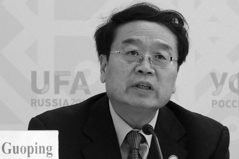 The Chinese foreign ministry's head of security Cheng Guoping.