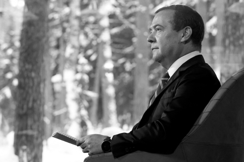 Former Russian President Dmitri Medvedev.