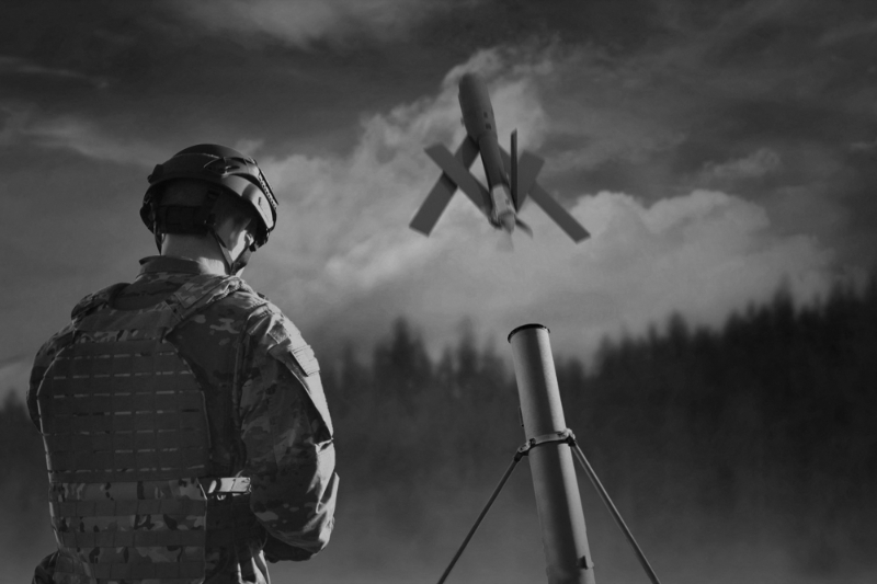 AeroVironment's Switchblade kamikaze drone provided by the US to Ukraine to help the country fight off Russia's invasion.