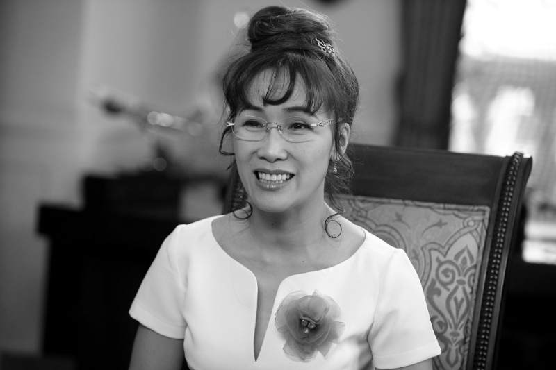 Businesswoman Nguyen Thi Phuong Thao, Sovico's CEO.