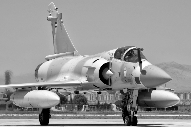 A Mirage 2000-9 of the UAE Air Force.