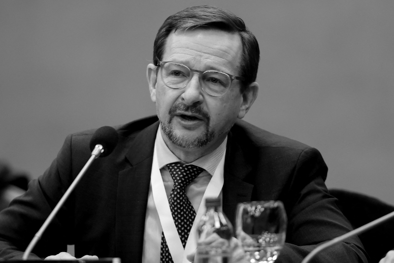The director of the Geneva Center for Security Policy, Thomas Greminger, in March 2022.